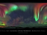 A Full Sky Aurora Over Norway