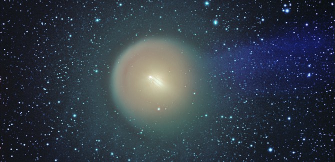 Exploding Comet 17P/Holmes